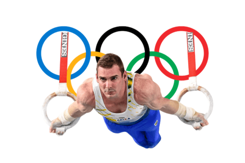 Gymnastics Rings Olympic Showcasing Gymnastic Strength Precision and Grace in the World Premier Athletic Event